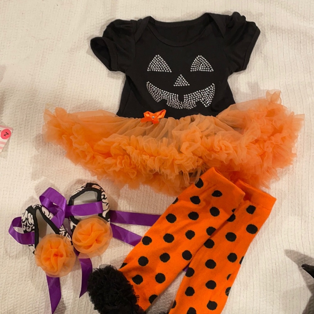 Baby girl Halloween outfit